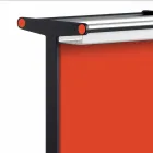 Pllakë rrezatuese në alumin dhe dizajn elektrik dhe pëlhurë me ngjyra 150 W - Sam Viadurini