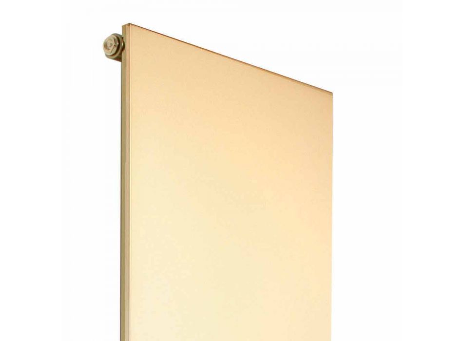 Pllakë rrezatuese vertikale në dizajn modern prej ari Gjobë deri në 595 W - Akull Viadurini