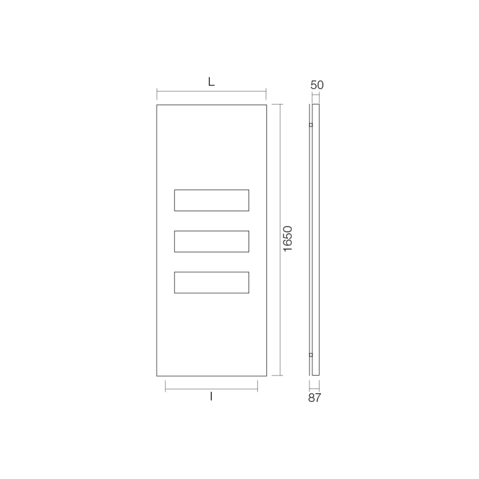 Pllakë ngrohëse prej çeliku me karbon të përzier, Prodhuar në Itali - E ëmbëlsuar Viadurini