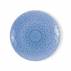 Pllaka me ngjyra moderne 18 copë Shërbimi i plotë i tabelës në Gres - Kretë Viadurini