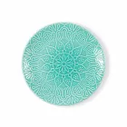 Pllaka me ngjyra moderne 18 copë Shërbimi i plotë i tabelës në Gres - Kretë Viadurini