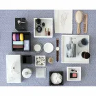 Sapun me mermer sapun Carrara Dish Made in Italy - Sismo Viadurini