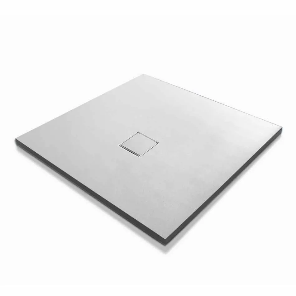 Sirtar Dushi Katror 80x80 cm në Efektin e Velvet të Rrëshirës - Estimo Viadurini