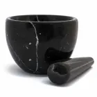 Llaç i Vogël me Pestle në Mermer të Bardhë Carrara Made in Italy - Mirel Viadurini