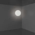 Dritë tavani me sferë Slide Globo (Wall) e prodhuar nga polietileni prodhuar në Itali Viadurini