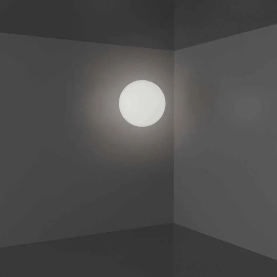 Dritë tavani me sferë Slide Globo (Wall) e prodhuar nga polietileni prodhuar në Itali Viadurini