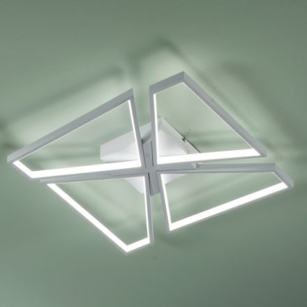 Llambë muri LED e errësueshme me difuzues polimer - Squadra Viadurini