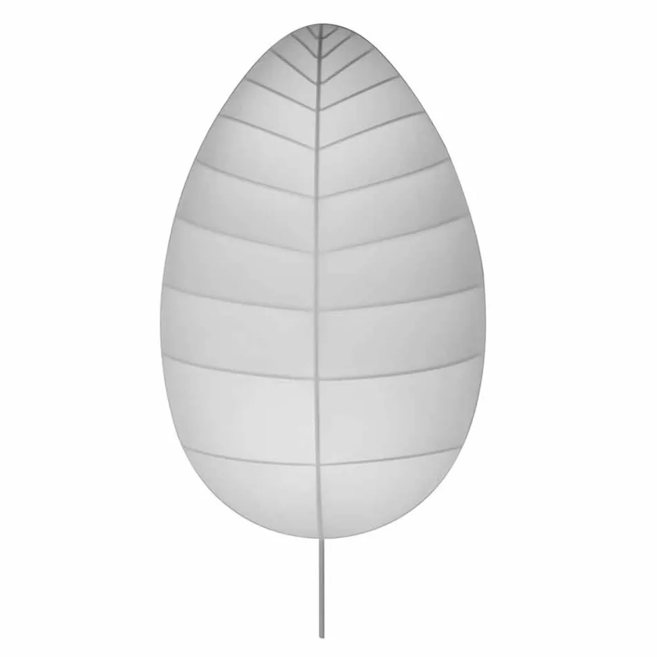 Llambë Muri në Projektimin e Likrës Metalike dhe të Bardhë në 3 Përmasa - Gjethe Viadurini