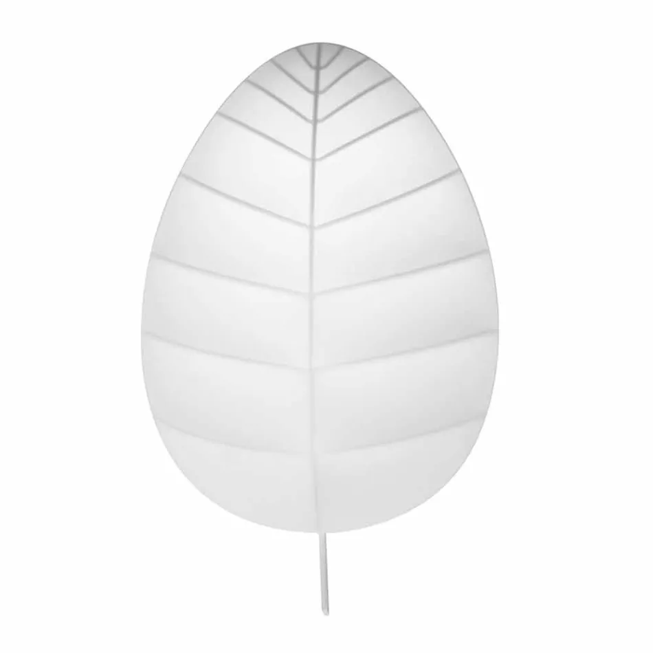 Llambë Muri në Projektimin e Likrës Metalike dhe të Bardhë në 3 Përmasa - Gjethe Viadurini