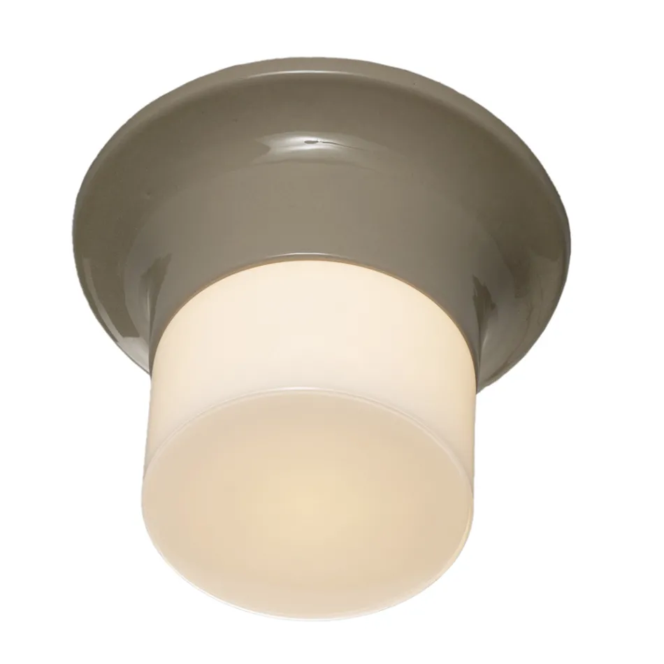 Llambë tavani e punuar jashtë në Majolica e prodhuar në Itali - Toscot Swinger Viadurini