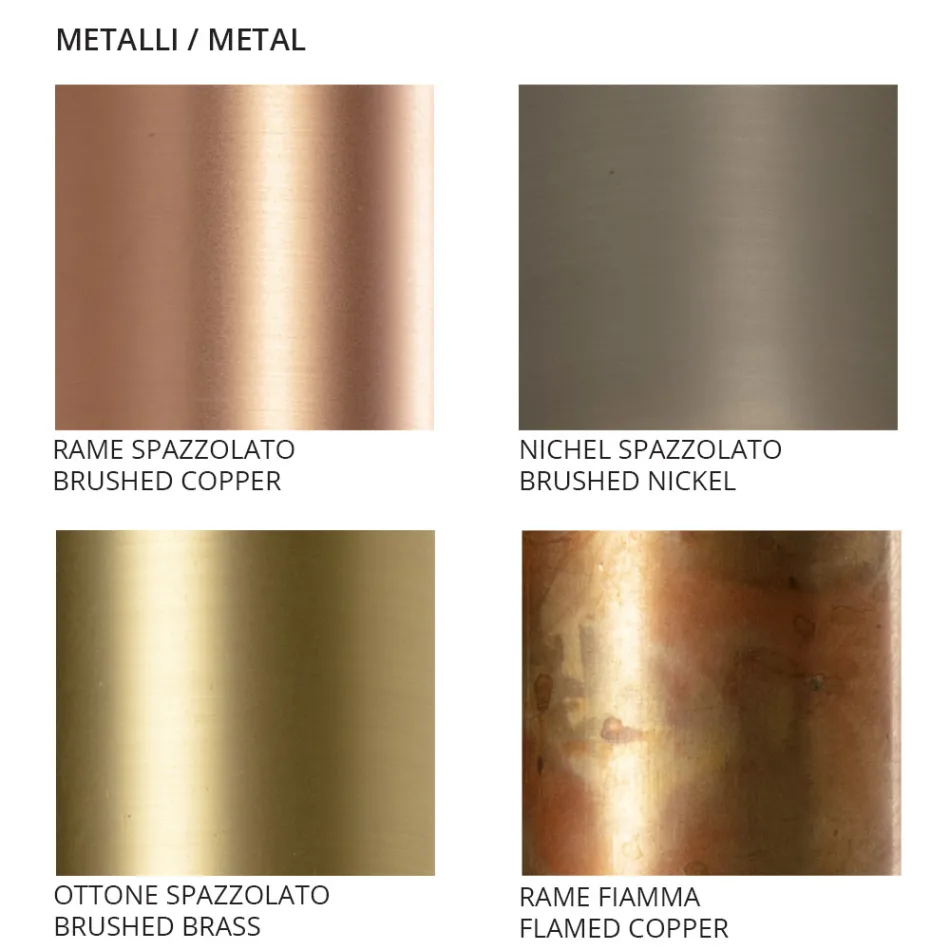 Llambë tavani artizanale në qeramikë dhe metal të prodhuar në Itali - Toscot Match Viadurini