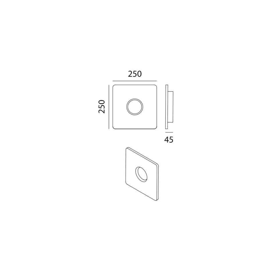 Llambë tavani e punuar me dorë në Toskan Majolica Prodhuar në Itali - Toscot Vivaldi Viadurini