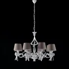 Llambë tavani LED e bardhë për ndriçimin e hapësirave moderne dhe të rregullta – Dalia Viadurini