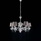 Llambë tavani LED e bardhë për ndriçimin e hapësirave moderne dhe të rregullta – Dalia Viadurini