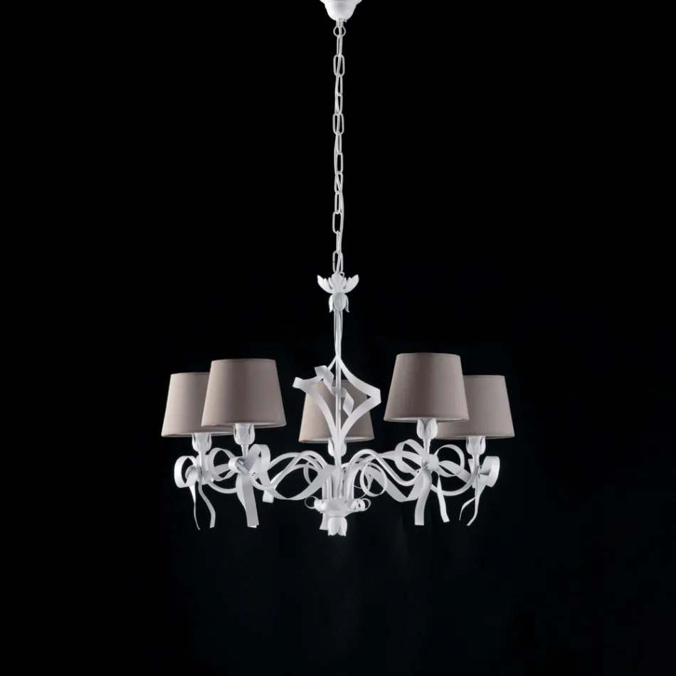 Llambë tavani LED e bardhë për ndriçimin e hapësirave moderne dhe të rregullta – Dalia Viadurini