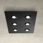 Dritë Tavani me Pllakë Xhami të Sheshtë me Ulje Prodhuar në Itali - Kora Viadurini