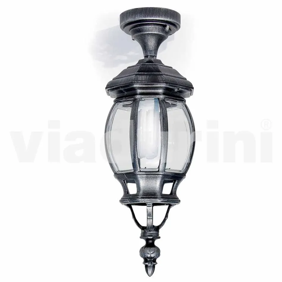 Llambë tavani në natyrë në alumin të ngordhur të bërë në Itali, Anika Viadurini