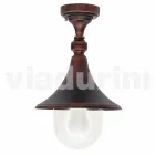 Llambë tavani kopshti në alumin alumini të ngordhur të bërë në Itali, Anusca Viadurini