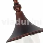 Llambë tavani kopshti në alumin alumini të ngordhur të bërë në Itali, Anusca Viadurini