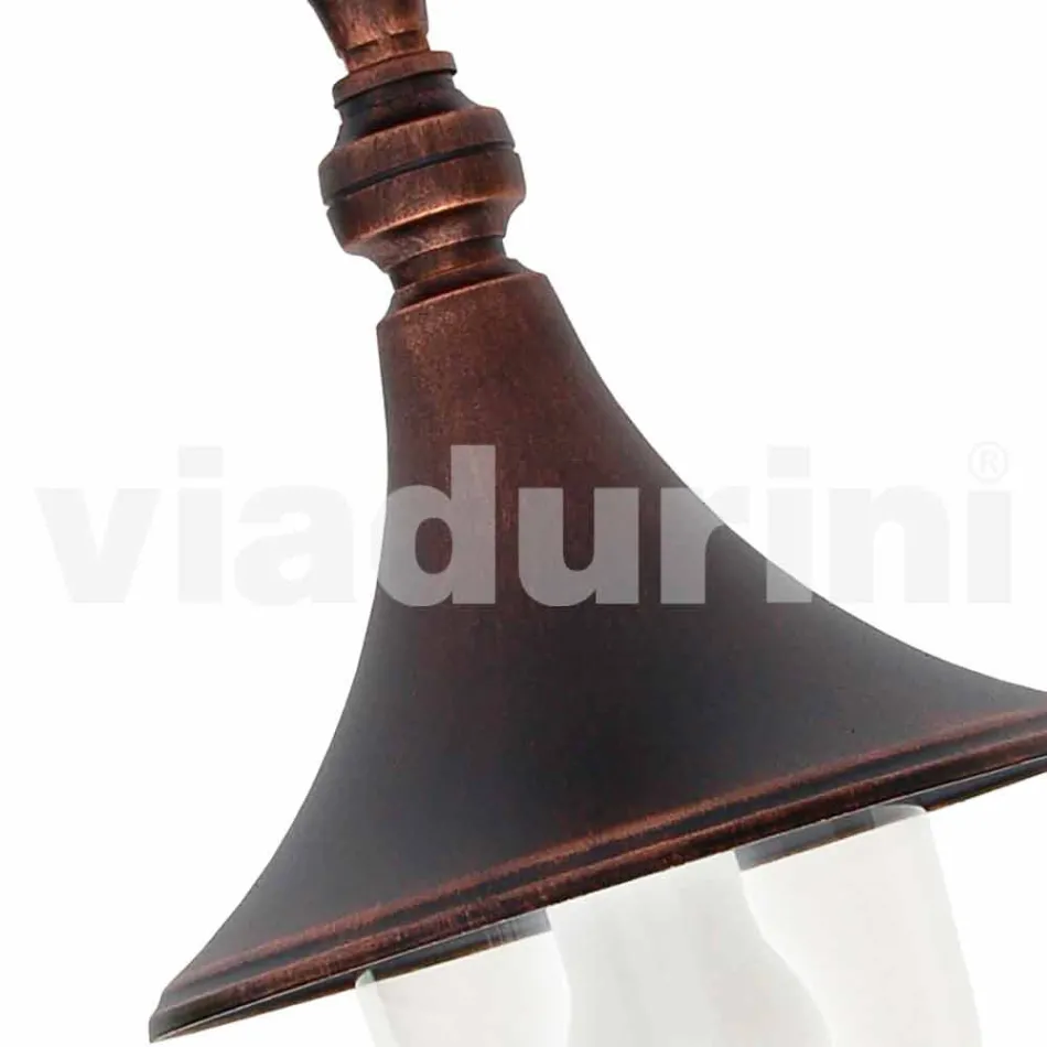 Llambë tavani kopshti në alumin alumini të ngordhur të bërë në Itali, Anusca Viadurini