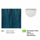 Llambë tavani kopshti në alumin alumini të ngordhur të bërë në Itali, Anusca Viadurini