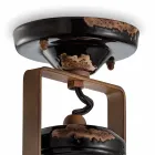 Tavan llambë tavan, qendër të vëmendjes qeramike, qelqi dhe metali Bryanna Viadurini