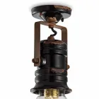 Tavan llambë tavan, qendër të vëmendjes qeramike, qelqi dhe metali Bryanna Viadurini