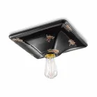 Qeramikë e fixtures tavan fiks qeramike Karen Ferroluce Viadurini