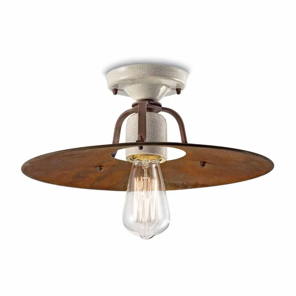 Dritë e tavanit e bërë prej qeramike dhe metali të cilësisë së mirë Elaine Ferroluce Viadurini