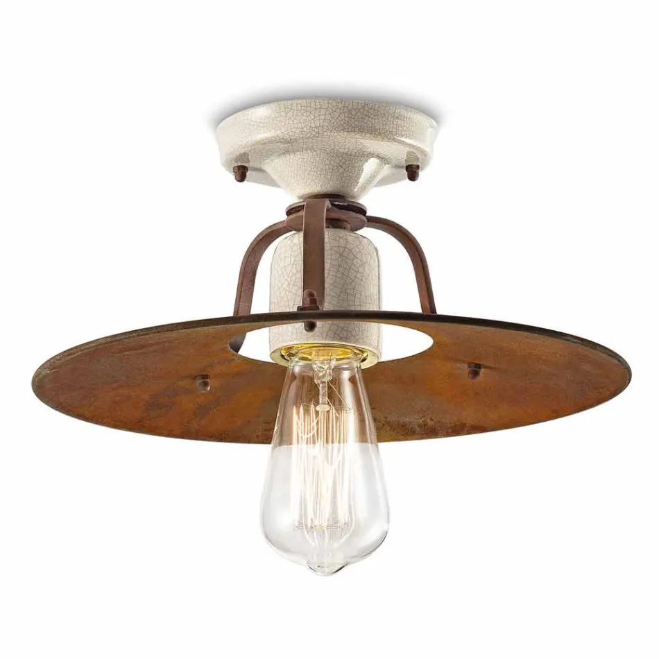 Dritë e tavanit e bërë prej qeramike dhe metali të cilësisë së mirë Elaine Ferroluce Viadurini