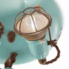 dizajn llambë tavani me tre drita ndriçimi të stilit industrial Allison Ferroluce Viadurini