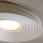 Llambë tavani e dhomës së ndenjes me dizajn modern në suva të bardhë Matt - jamball Viadurini