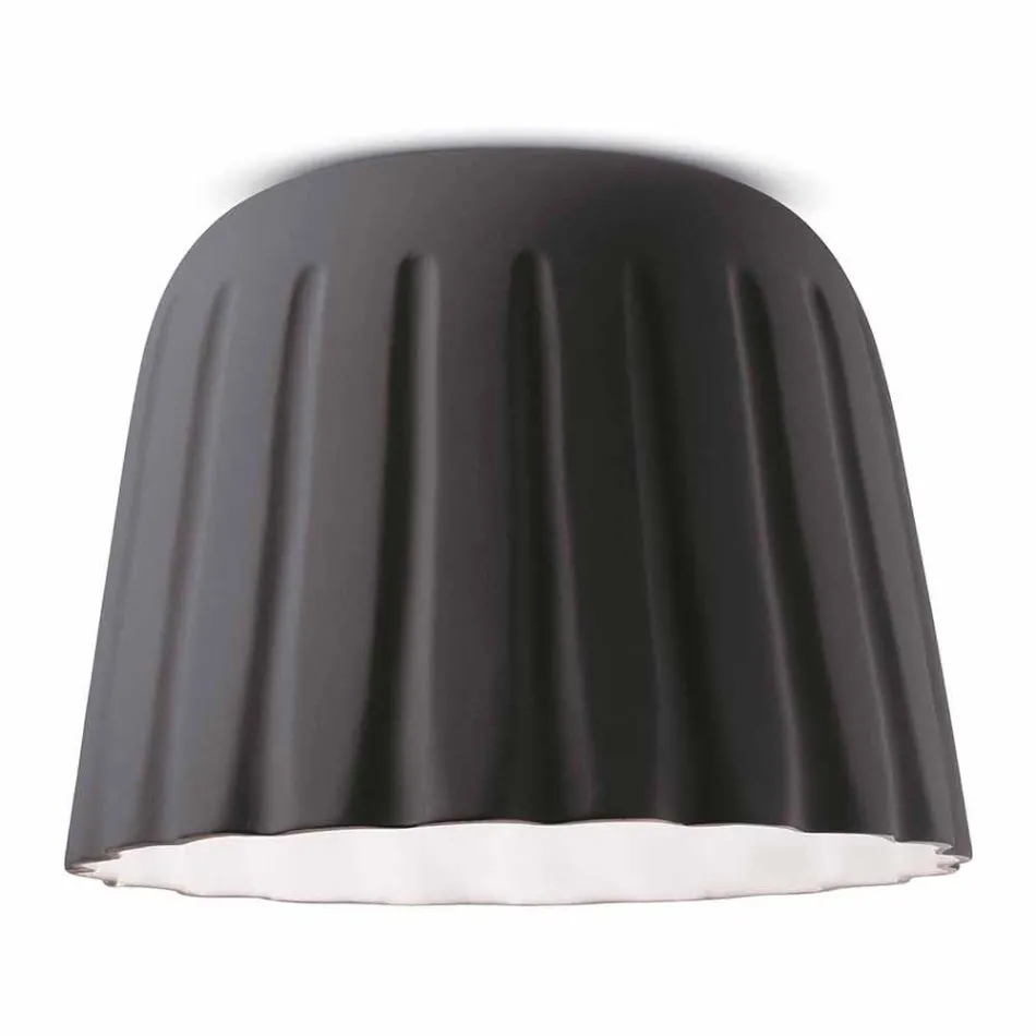 Dritë Qeramike e Dizajnit të Vjetër Prodhuar në Itali - Ferroluce Madame Grès Viadurini