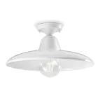 Llampa tavani prej qeramike dhe hekuri të zezë me dizajn Industrial Vintage - Bew Viadurini