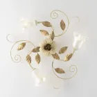 Ndriçues tavani prej hekuri të llakuar me ngjyrë fildishi i prodhuar në Itali për dekor të brendshëm - Marrakesh Viadurini