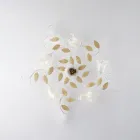 Ndriçues tavani prej hekuri të llakuar me ngjyrë fildishi i prodhuar në Itali për dekor të brendshëm - Marrakesh Viadurini