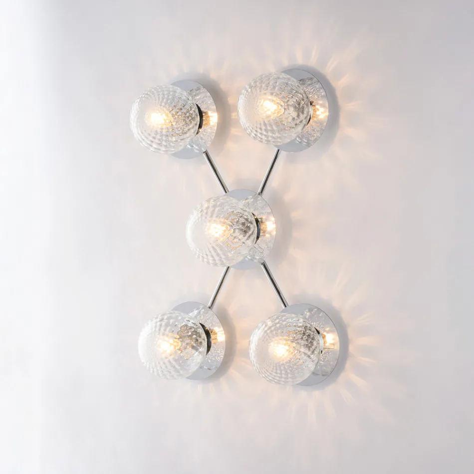 Llambë tavani prej hekuri e prodhuar në Itali për dekorim të brendshëm - Como Viadurini