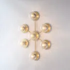 Llambë tavani prej hekuri e prodhuar në Itali për dekorim të brendshëm - Como Viadurini