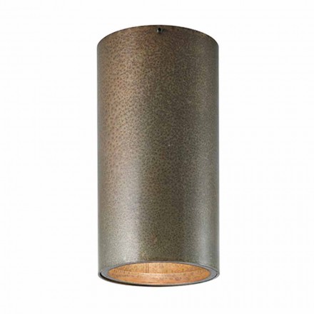 hekuri ose bronzi tavan i lehte stili industrial Sunflowers Il Fanale Viadurini