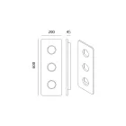 Llambë tavani në Toskan Majolica E punuar me dorë në Itali - Toscot Vivaldi Viadurini