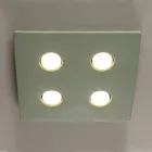 Llambë tavani e lustruar Majolica e prodhuar në Itali - Toscot Vivaldi Viadurini