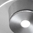 Ndriçues Tavani Metalik me Difuzor Pleksiglasi me Pika të Mikro-Pika - Nora Viadurini