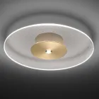 Ndriçues Tavani Metalik me Difuzor Pleksiglasi me Pika të Mikro-Pika - Nora Viadurini