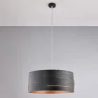 Llambë tavani prej metali dhe qelqi për një dritë të shpërndarë dhe harmonike – Melograno Viadurini