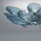 Llambë Tavani Xhami Moderne Venedikase e punuar me dorë në Itali - Minos Viadurini