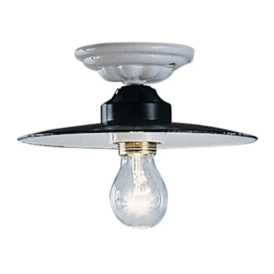 Dritë tavan qeramike dritë Potenza nga Ferroluce Viadurini