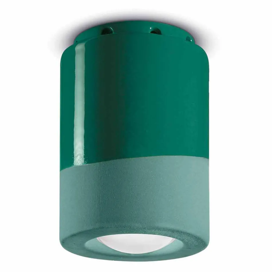 Llambë tavanesh e cilësisë së mirë në qeramikë të bërë në Itali - Ferroluce Pi Viadurini