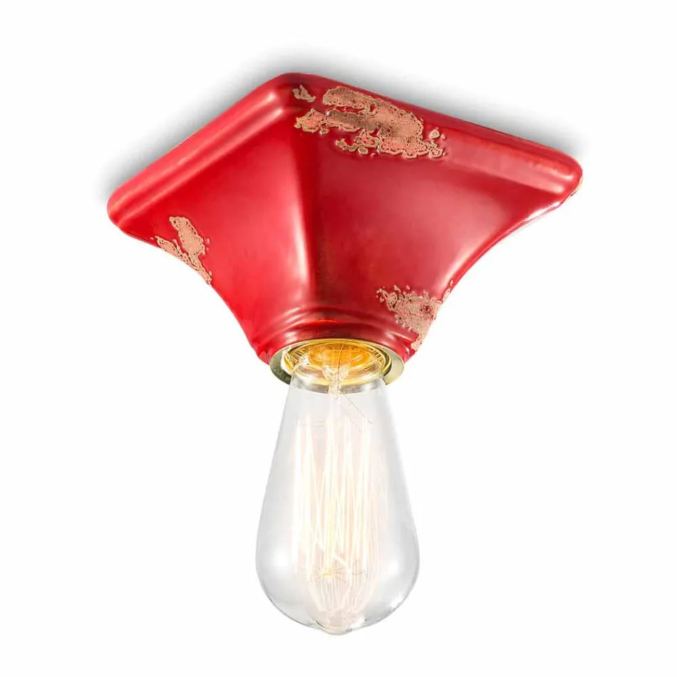 Tavan qeramike bazë e cilësisë së mirë katrore Ashley Ferroluce Viadurini