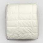 Plaid me saten pambuku dhe senil me lurex, shkumës ose retro Border - Tortoro Viadurini