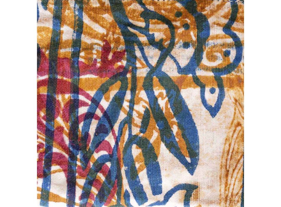 Baganta e tufës së pambukut me një copë pëlhurë me dorë, 2 copë - Viadurini nga Marchi
